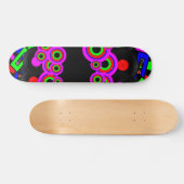 Retro Party-Entwurf Skateboard (Horizontal)