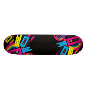 Retro Party-Entwurf Skateboard