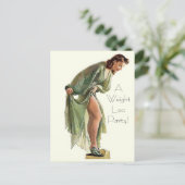 Retro-Party für Vintage Gewichtsverluste Einladen  Einladungspostkarte (Stehend Vorderseite)