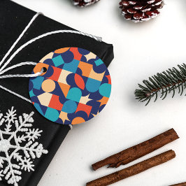 Retro-Party Geschenkanhänger