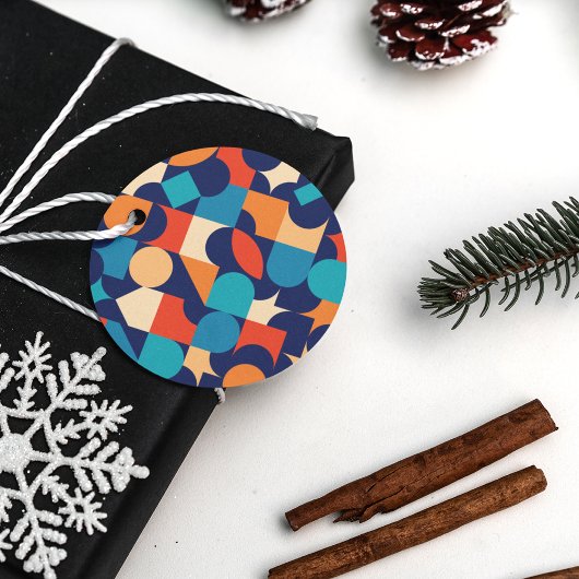 Retro-Party Geschenkanhänger