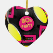 Retro Party Keramik Ornament (Vorne)