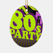 Retro Party Keramikornament (Rechts)