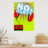 Retro-Party Poster (Küche)