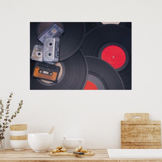 Retro-Party Poster (Küche)