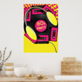 Retro-Party Poster (Küche)