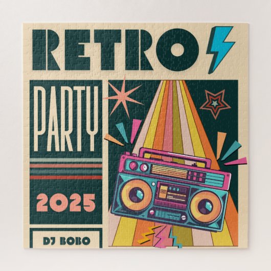 RETRO PARTY PUZZLE (Vertikal)