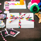 Retro-Party Satinband