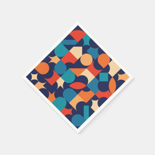 Retro-Party Serviette (Ecke)