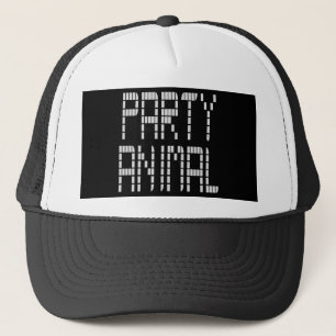 Retro Party-Tierfernlastfahrer-Hut Truckerkappe