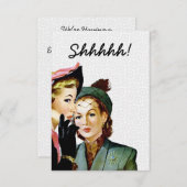 Retro-Party V2 Einladung (Vorne/Hinten)