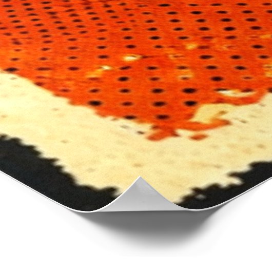 Retro Pasta Poster – “Pasta Fixes Most Problems” K (Ecke)