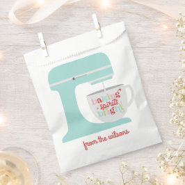 Retro Pastel Baking Spirit's Helle Weihnachten Geschenktütchen