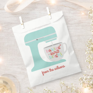 Retro Pastel Baking Spirit's Helle Weihnachten Geschenktütchen