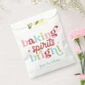 Retro Pastel Baking Spirit's Helle Weihnachten Geschenktütchen (Versiegelt)