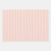 Retro pastel boho wrapping paper for Christmas Geschenkpapier Set (Vorderseite)