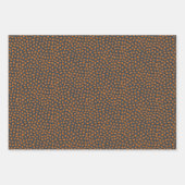 Retro pastel boho wrapping paper for Christmas Geschenkpapier Set (Vorderseite 3)