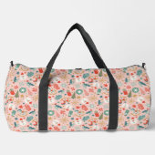 Retro Pastel Christmas Duffle Bag (Vorderseite)