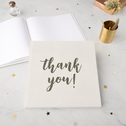 Retro Pastel Color Daisy Wedding Gästebuch (Vorderseite Offen)