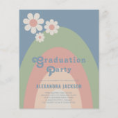 Retro Pastel Graduation Party (Vorderseite)