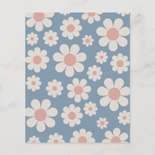 Retro Pastel Graduation Party Flyer (Hinten)