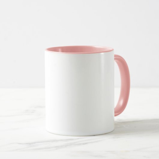 Retro Pastel Oh Holy Night Tasse (VorderseiteRechts)