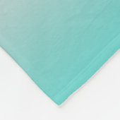 Retro Pastel Pink Gradient Einzigartige Hochzeit C Fleecedecke (Ecke)