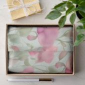 Retro Pastel Sweet Pea Pattern Seidenpapier (Geschenk)