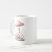 Retro Pastellpilze in sanften Farben 03 Kaffeetasse (Vorderseite Links)