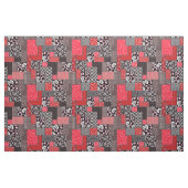 Retro-Patchwork-Blumen-Quilt-Muster Stoff (Yard (91,4 cm))