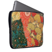 Retro-Patchwork-Collage-Kunst-Laptop-Hülle Laptopschutzhülle (Vorne Rechts)