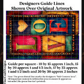 Retro Patchwork "LIEBE" Panel Sign DP9F Decoupage Seidenpapier