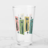 Retro Patchwork Tabbies ©️ Studioxtin Glas (Vorderseite)