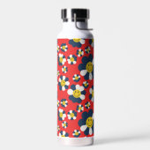 Retro Patriot Smiley Gesicht Trinkflasche (Links)