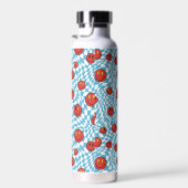Retro Patriot Smiley Gesicht Trinkflasche (Rechts)