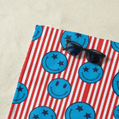 Retro Patriot Strandtuch (Beispiel)