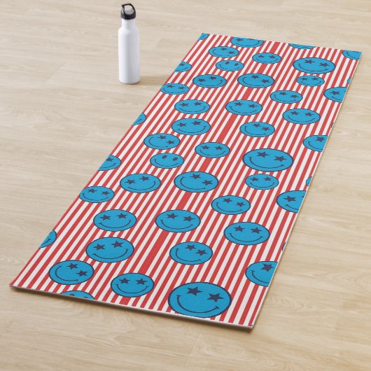 Retro Patriot Yogamatte (Beispiel)