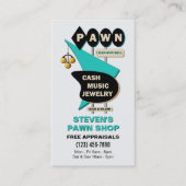Retro Pawn Shop Visitenkarte (Vorderseite)
