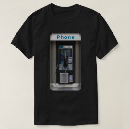 Retro Payphone Design, Vintage Telefonkabine Art T-Shirt
