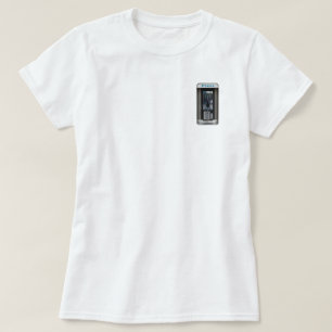 Retro Payphone Design, Vintage Telefonkabine Art T-Shirt