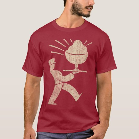 Retro PC Logo (Vintag) T-Shirt (Vorderseite)