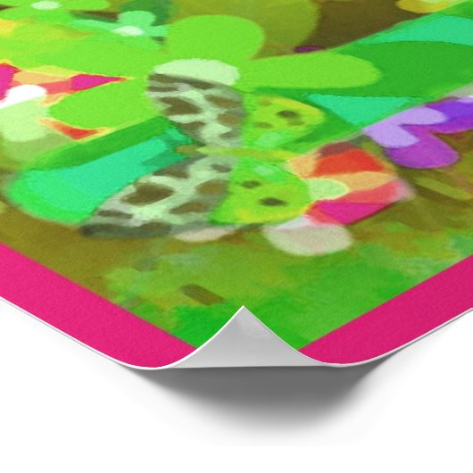 Retro Peace Poster (Ecke)