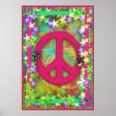 Retro Peace Poster (Vorne)