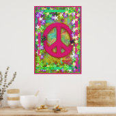 Retro Peace Poster (Küche)