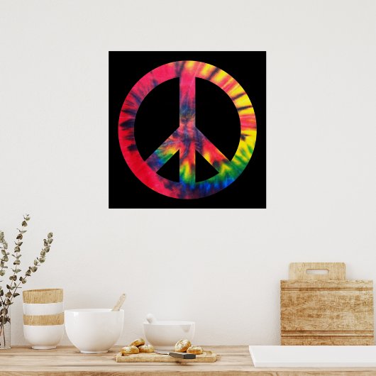Retro Peace Poster (Küche)