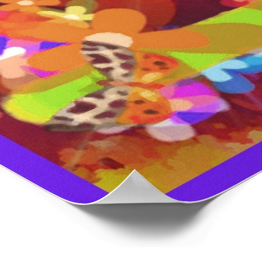 Retro Peace Poster V (Ecke)