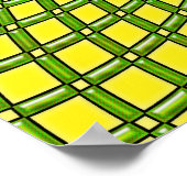 RETRO PEACE SIGN POSTER (Ecke)