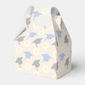 Retro Peach Graduation Geschenkschachtel (Vorderseite)