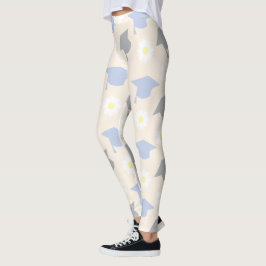 Retro Peach Graduation Leggings