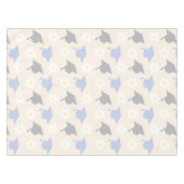 Retro Peach Graduation Tischdecke (Vorderseite (Horizontal))